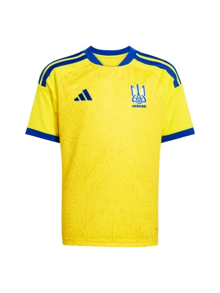 ADIDAS PERFORMANCE Tehnička sportska majica Ukraine tamno / žuta / narančasto žuta plava