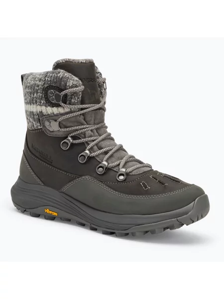Női hótaposó Merrell Siren 4 Thermo Mid Zip WP charcoal Siren 4 Thermo Mid Zip WP szürke