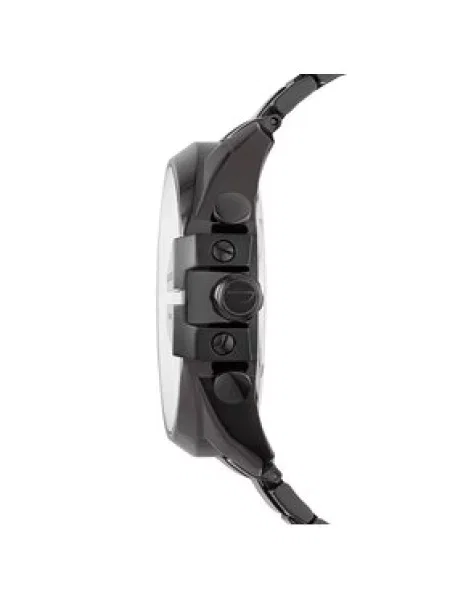 DIESEL Analógové hodinky Mega Chief svetločervená čierna