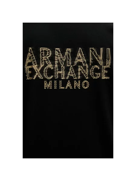 Armani Exchange polo czarna