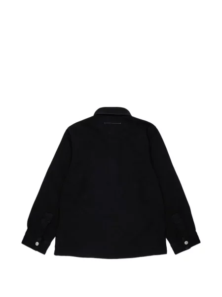Koszula dżinsowa dziecięca Mm6 Maison Margiela czarna