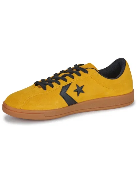 Pantofi Converse din piele de căprioară galben