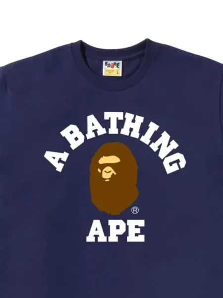 Tričko A Bathing Ape® modrá