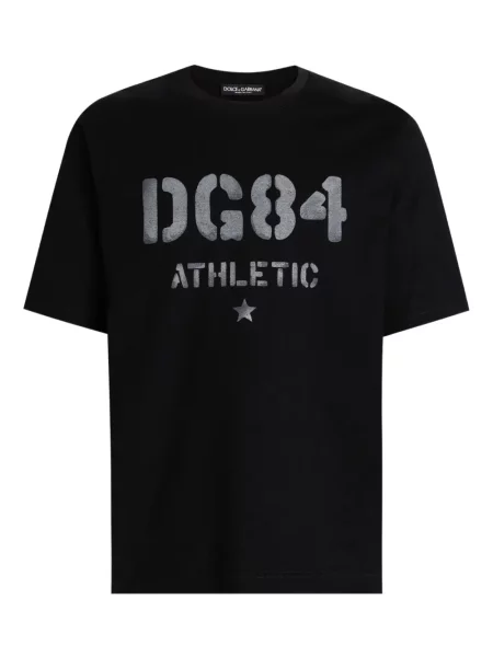 Tricou Dolce & Gabbana cu autograf negru