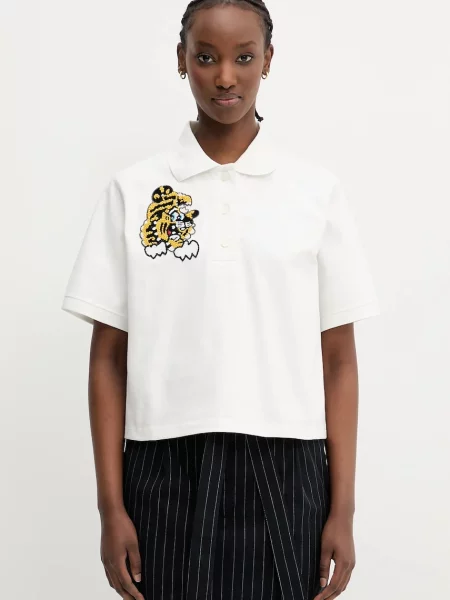 Kenzo polo din alb
