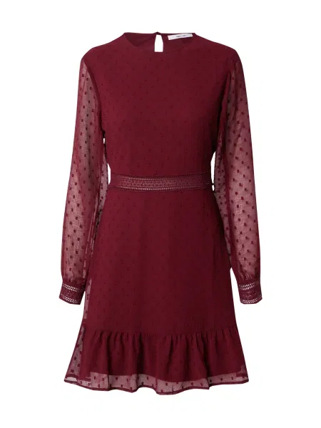 ABOUT YOU Rochie Rose bordeaux roșu