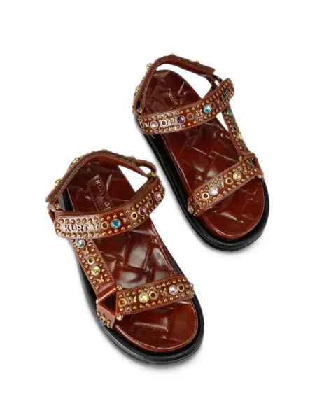 Sandale Kurt Geiger London din piele maro