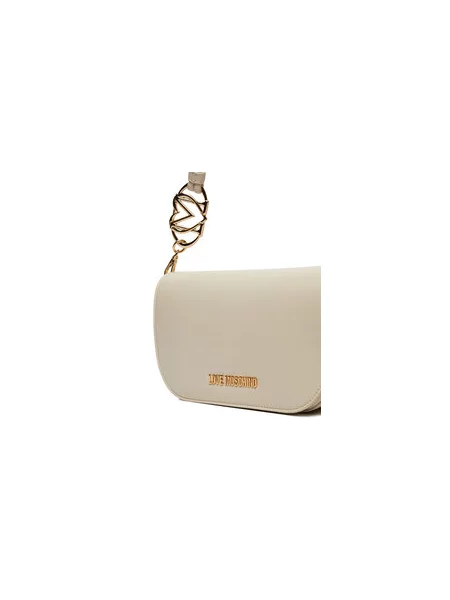 LOVE MOSCHINO Torbica Écru