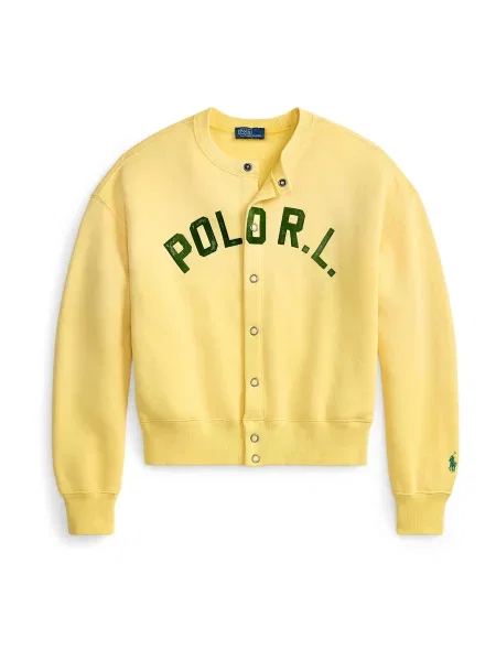 Polo Ralph Lauren Hanorac deschis / verde galben