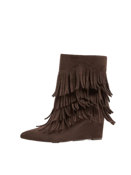 Lipsy Botine închis maro