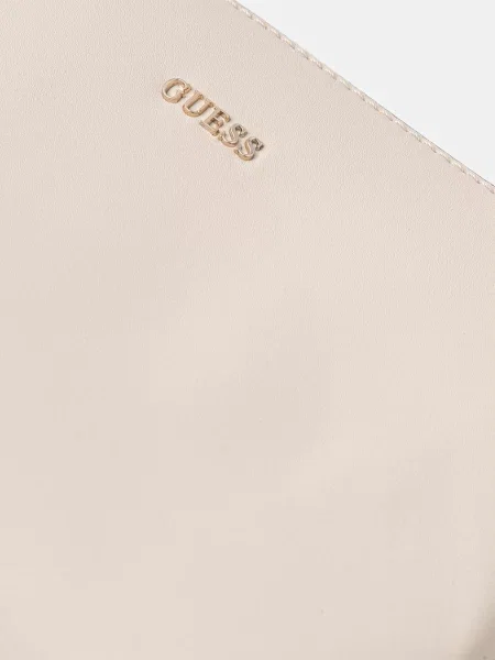 Кожаная сумка шоппер Guess