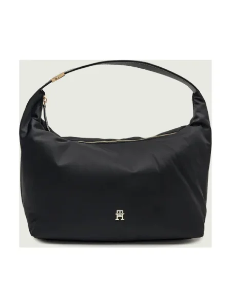 Táska Tommy Hilfiger Th Go Hobo fekete