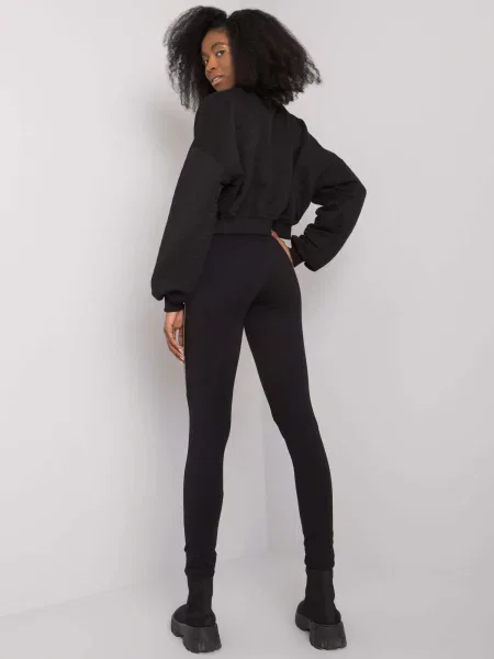 Leggings Fashionhunters negru