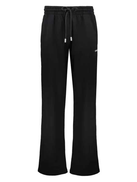 Pantaloni Off-white cu imagine alb