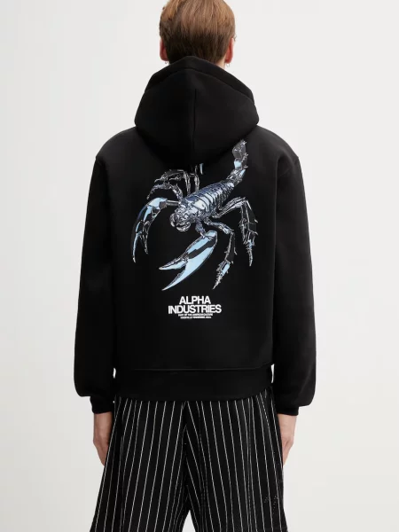 Geacă Alpha Industries alb