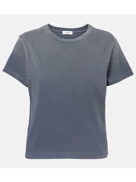Tricou Agolde din jerseu albastru