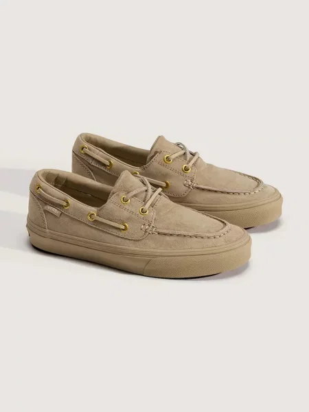 Vans Boat Shoe teniși din piele întoarsă bej