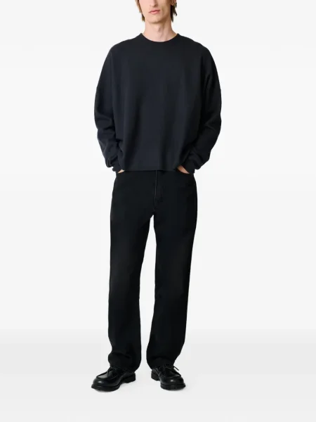 Blugi Studio Nicholson cu 5 buzunare negru