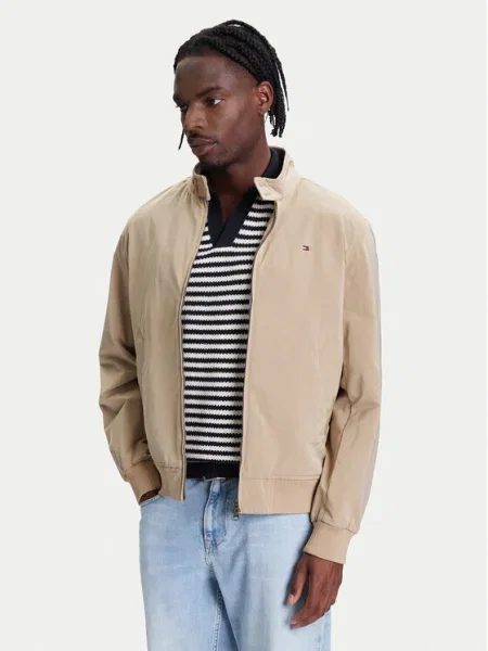 Tommy Hilfiger Geacă bomber Harrington bej