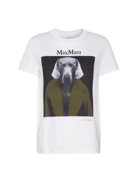 Koszulka Max Mara biała