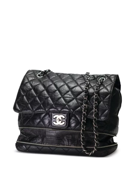 Klasická kabelka Chanel Pre-owned černá