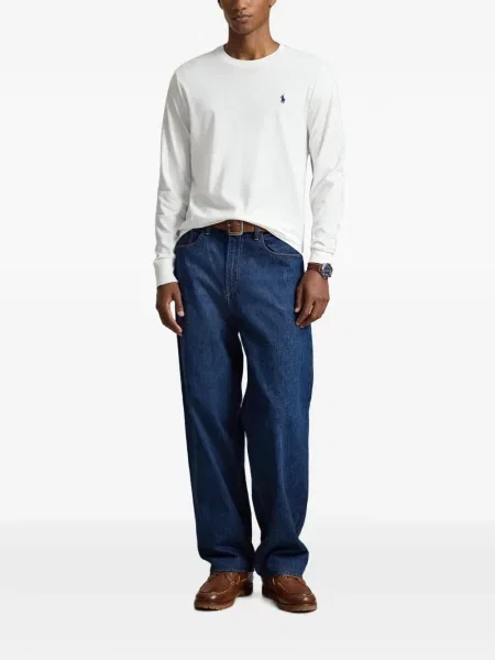 Τρέξιμο polo Polo Ralph Lauren υφαίνω διαγωνίως κλασικό πράσινο