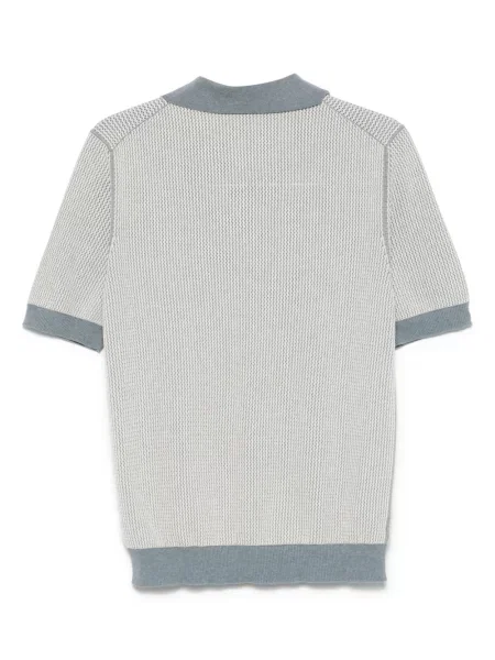 Polo Zanone tricotate albastru
