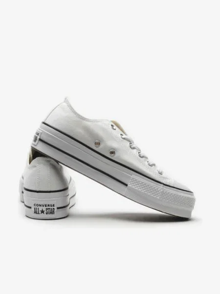 Vászon félcipő Converse fehér