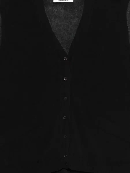 Dzianinowa bluzka Cordera czarna