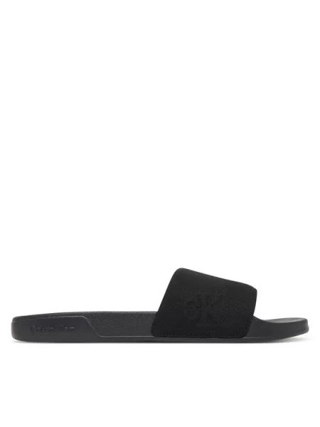 Calvin Klein Šľapky ESS' čierna