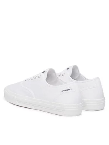 TOMMY HILFIGER Nízke tenisky biela