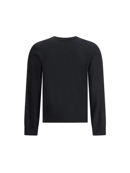 Sweter Dsquared2 wełniany czarny