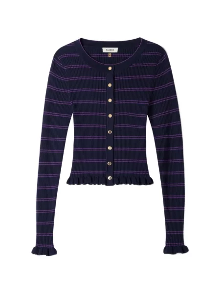 Cardigan Sandro albastru