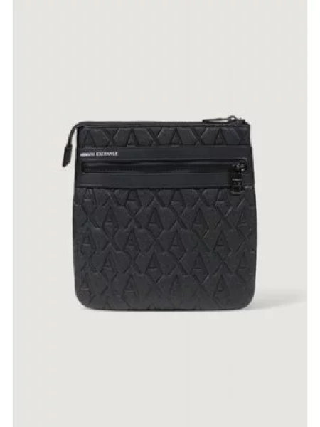 Taška Armani Exchange LIAM FLAT CROSSBODY černá