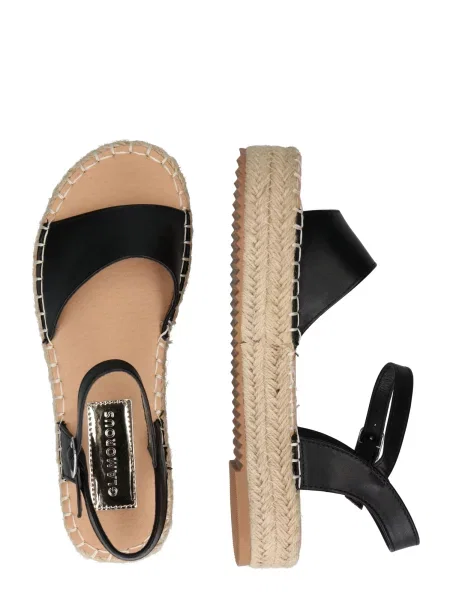 GLAMOROUS Sandale negru