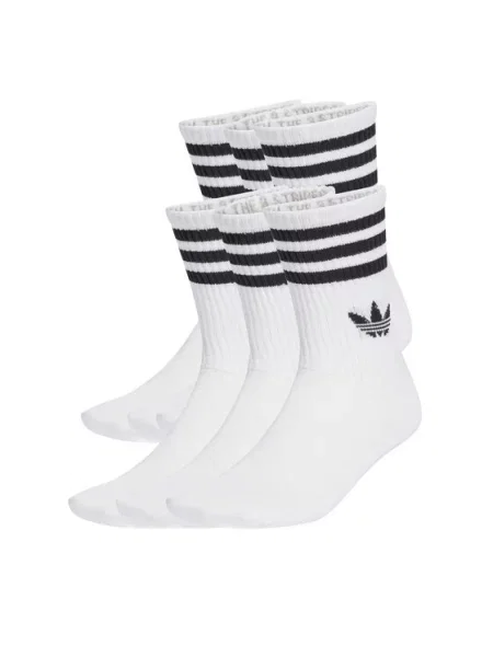 Skarpety długie adidas białe