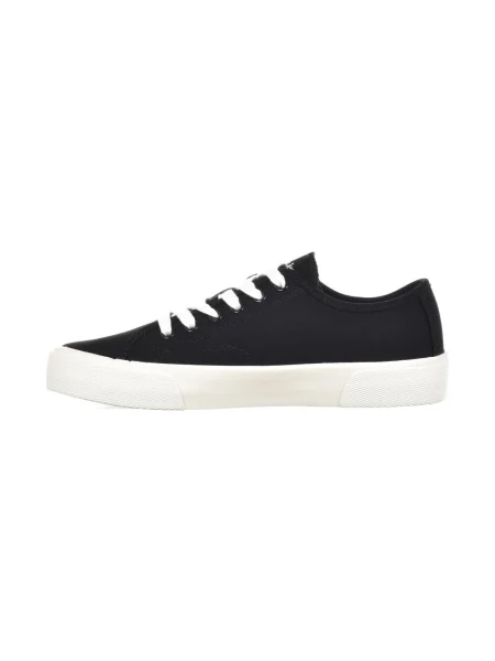 Blugi Tommy Hilfiger din canvas negru