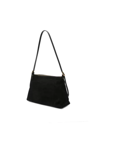 Torebka Zadig & Voltaire zamszowa czarna