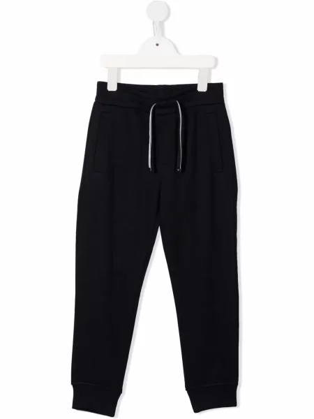 Spodnie dziecięce Emporio Armani niebieskie