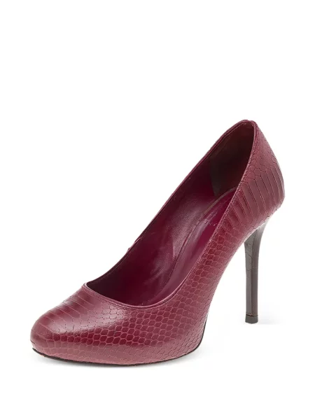 Pantofi cu toc Tory Burch din piele roșu