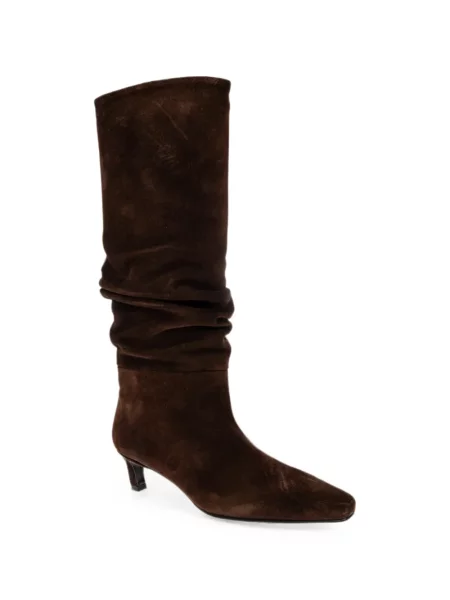 Botine Alohas din piele de căprioară maro