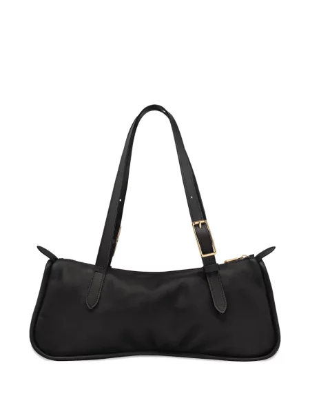 Geantă Longchamp cu cataramă negru