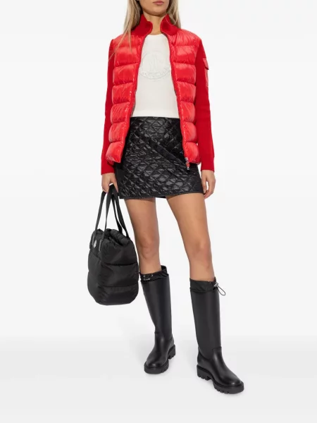 Raštuotas marškinėliai Moncler balta