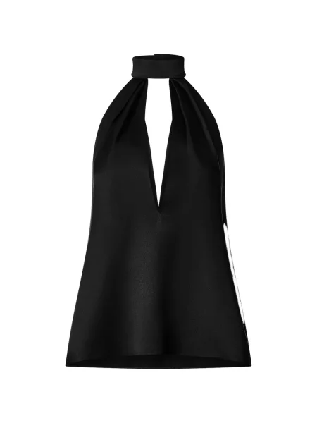 Top Il Volo de mătase negru