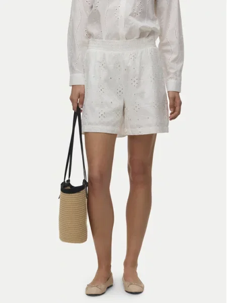 VERO MODA Hlače VMEliza' bijela