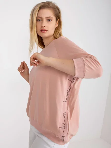 Bluză Fashionhunters roz