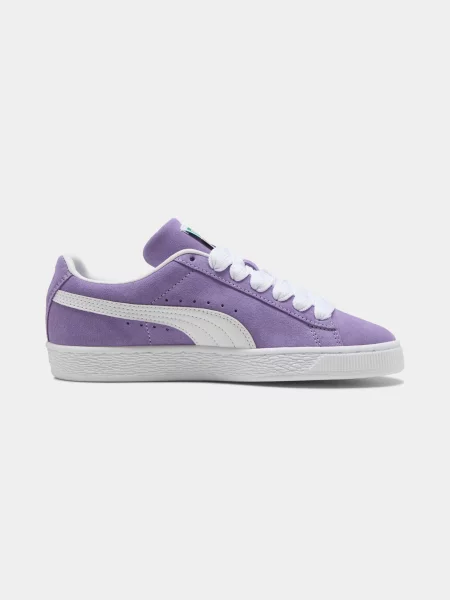 Жіночі Кеди низькі PUMA Suede Classic комбінований верх фіолетовий