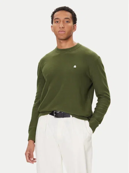 Пуловер United Colors of Benetton мъжки зелено