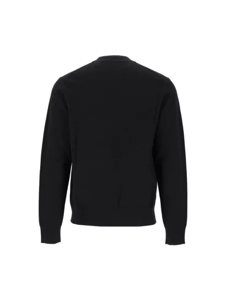 Sweter Burberry z kaszmiru czarny