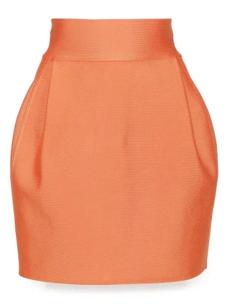 Fusta mini Herve L. Leroux portocaliu